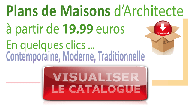 Plans de maisons d'architecte &agrave; partir de 19.99 euros