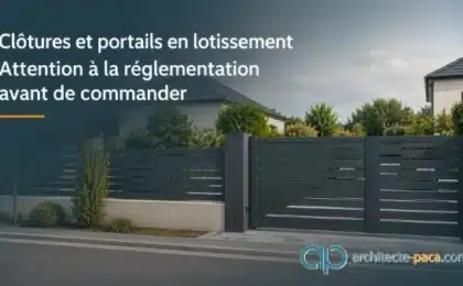 Cloture et Portail en lotissement - Attention à la règlementation avant d'acheter