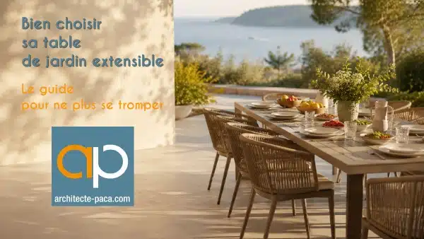 Table de jardin extensible : guide pour bien choisir